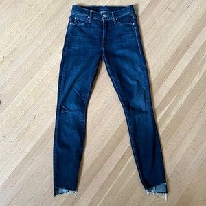 Mother denim 25 step frayed Stunner in Disco Dolls